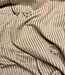 beige stripes with 3D flower - seersucker
