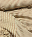 beige stripes with 3D flower - seersucker
