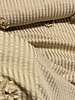 beige strepen met 3D bloem - seersucker