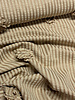 beige strepen met 3D bloem - seersucker