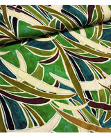 rio palmtrees  - linnen viscose