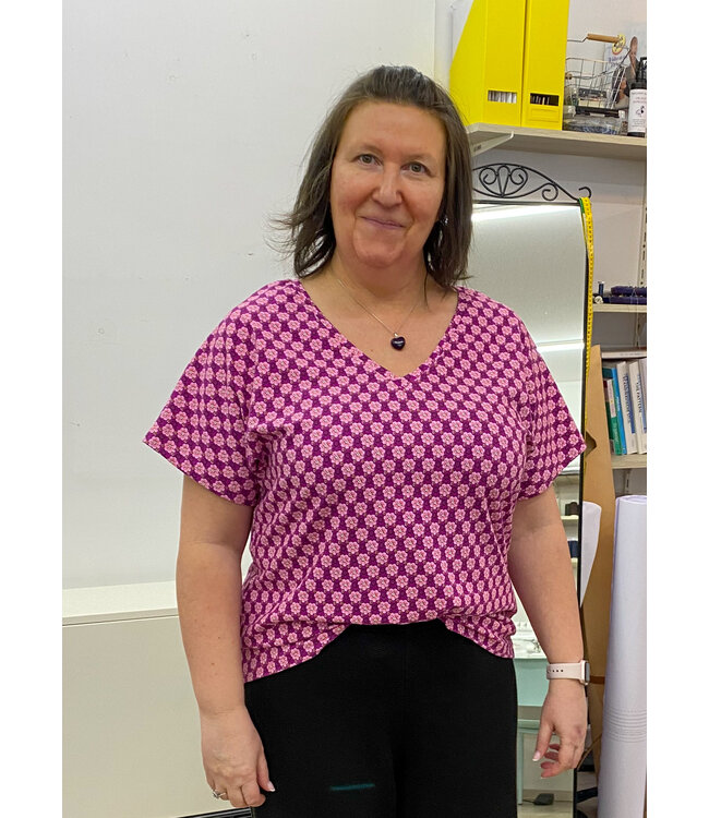 V-neck technique in sweater or T-shirt 18/10/2026