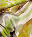 lime brown - satin viscose