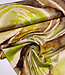 lime brown - satin viscose