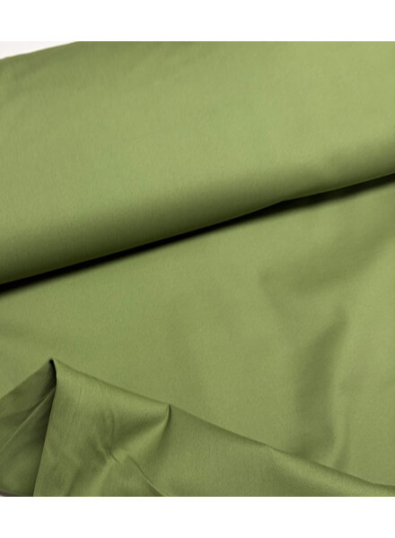mosgroen - gabardine twill - soft touch