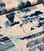 marble print - viscose with light stretch