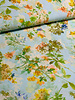 Madeline groene bloemen op mint - viscose crêpe