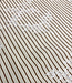 brown stripes on beige with embroidery - cotton shirt