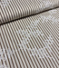 brown stripes on beige with embroidery - cotton shirt