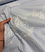 light blue stripes with embroidery - cotton shirt