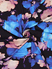 Madeline blurred flowers - viscose met lichte stretch