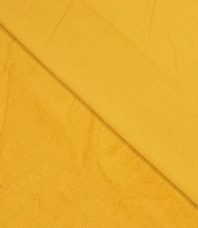 Fibremood ochre corduroy baby rib - sora