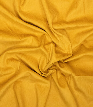 Fibremood ochre corduroy baby rib - sora