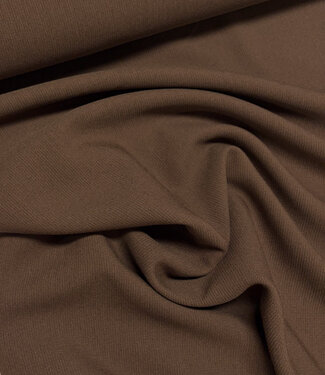 Fibremood Brown - supple textured trouser fabric - Yuna