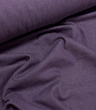 Fibremood washed heavy weight denim - aubergine - elya en kira