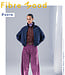 Fibremood burgundy corduroy baby rib - sora, alya