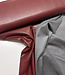 bordeaux - slightly stretchy imitation leather for clothing