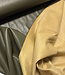 khaki - slightly stretchy imitation leather for clothing