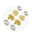 ZipperZoo platte magneetsluiting warm goud