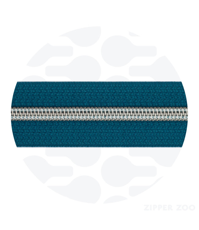 ZipperZoo ocean blue - spiraalrits 1 meter  #5