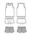 Ikatee SABASTIEN children's underwear and swimsuit - paper pattern