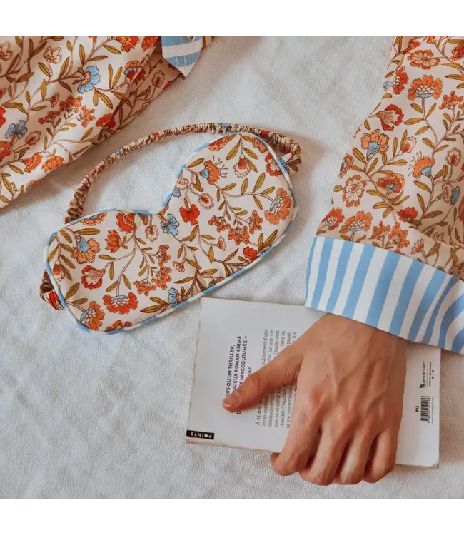 ALEXANDRIE kimono, slippers, sleep mask, jewelry box paper pattern