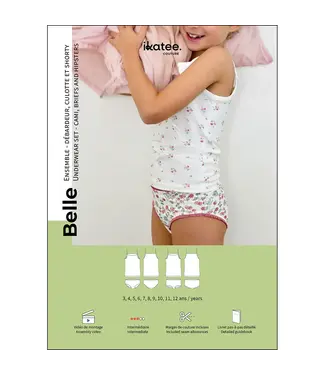 BELLE - ondergoed meisjes - papieren patroon