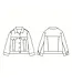 Ikatee CHICAGO vest papieren patroon