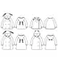 Ikatee GRAND D'OURSE jacket - baby bathrobe paper pattern