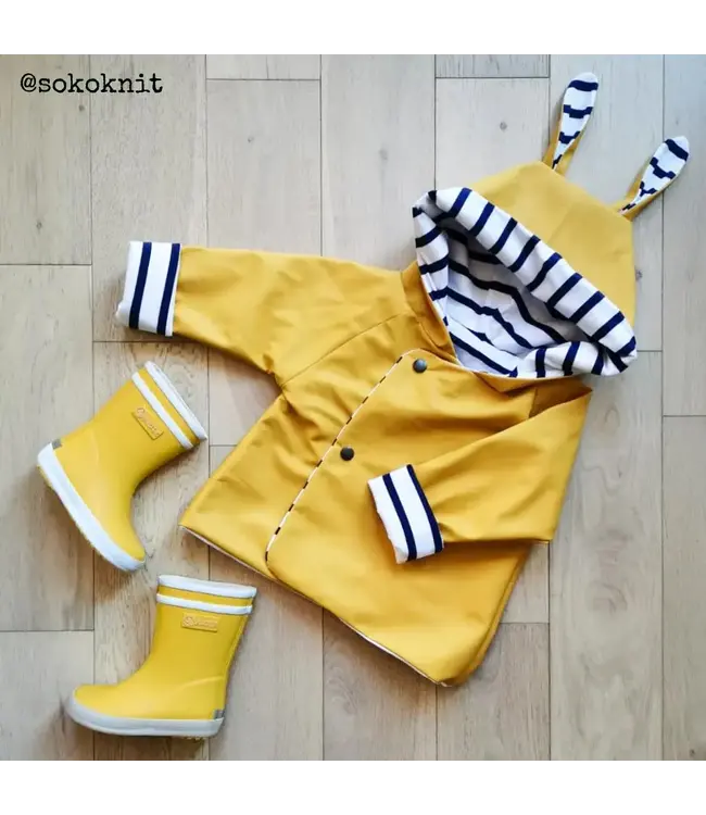 Ikatee GRAND D'OURSE jacket - baby bathrobe paper pattern