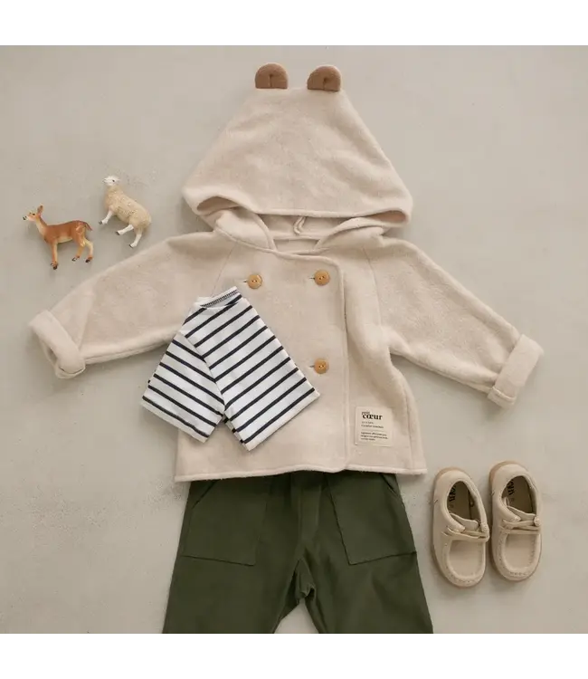 Ikatee GRAND D'OURSE jasje - badjas baby papieren patroon