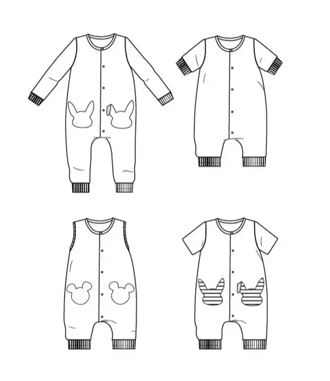 Ikatee LISBOA Jumpsuit papieren patroon