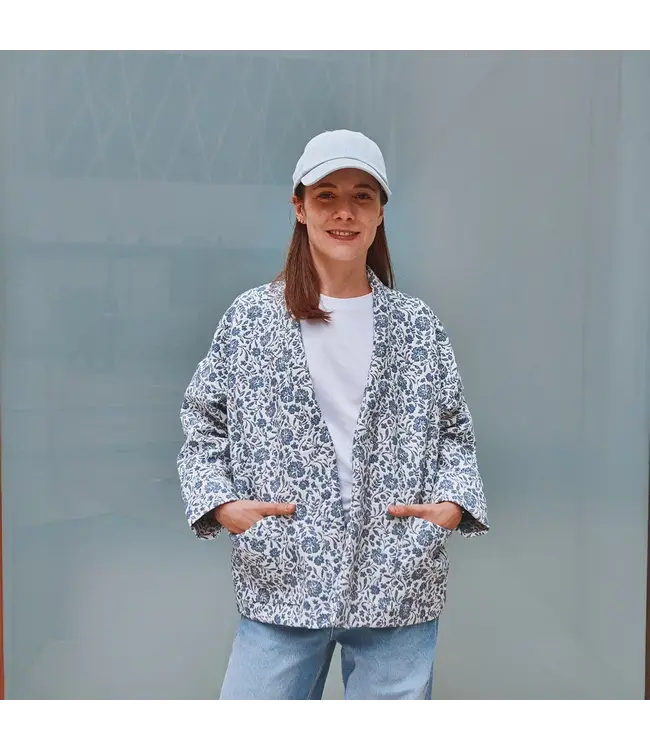 Ikatee MACAO Damesvest papieren patroon