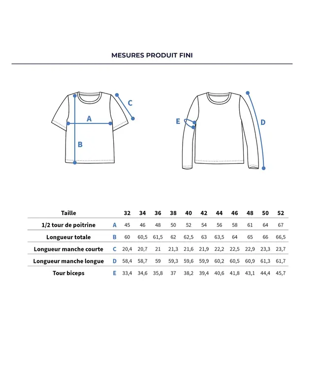Ikatee TANGER - T-shirt papieren patroon