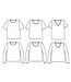 Ikatee TANGER - T-shirt papieren patroon