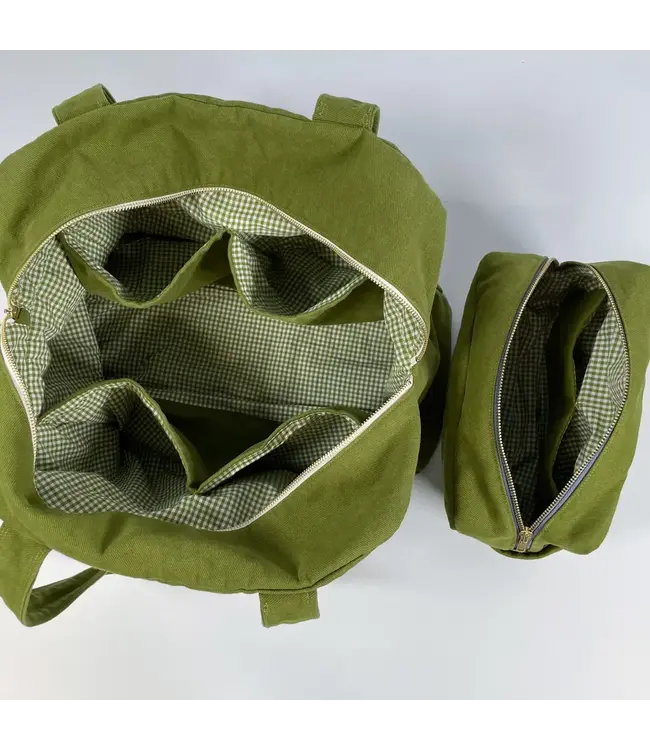 Ikatee VOYAGE - travel bag and toiletry bag - paper pattern