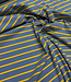 Swafing vergrijsd blauw en geel stripe Tee - tricot