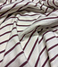 Swafing creme en hazelnoot stripe Tee - tricot