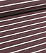 Swafing hazelnoot en creme stripe Tee - tricot