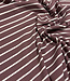 Swafing hazelnoot en creme stripe Tee - tricot