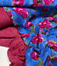 A la Ville Azzurro Fiorito viscose (Knipmode)