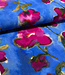 A la Ville Azzurro Fiorito viscose (Knipmode)
