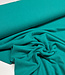 Swafing turquoise - zachte, vormvaste gebreide stof