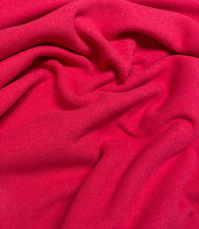 Swafing fuchsia - zachte, vormvaste gebreide stof