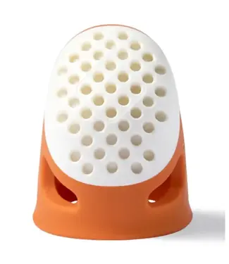 Prym Vingerhoed ergonomisch - Small - oranje