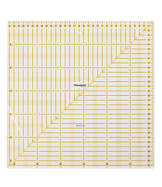 Prym Omnigrid vierkant liniaal 31,5 x 31,5 cm, cm-schaal