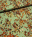 A la Ville Viscose twill Firenze - Salvia -  met prachtige groentinten