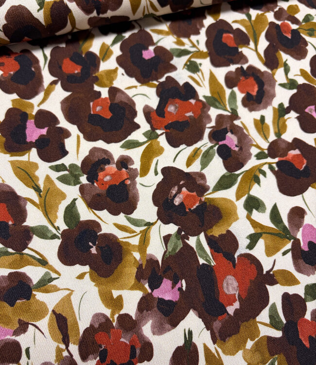 A la Ville Piccolo Giardino - Viscose twill
