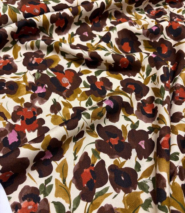 A la Ville Piccolo Giardino - Viscose twill