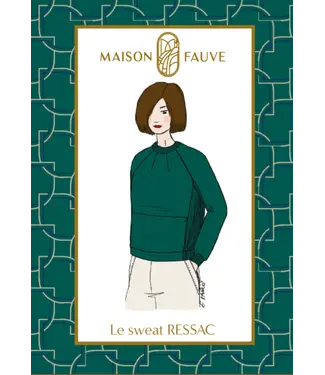 Maison Fauve LE SWEAT RESSAC - naaipatroon sweater, maat 34-52 - Engels en Franse instructies